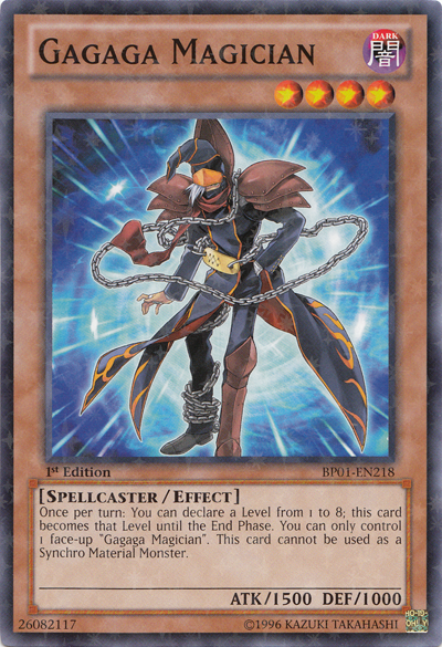 Gagaga Magician [BP01-EN218] Starfoil Rare | Pegasus Games WI