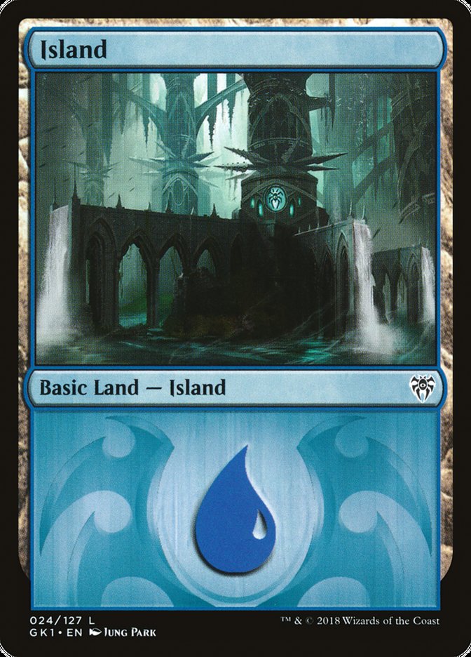 Island (24) [Guilds of Ravnica Guild Kit] | Pegasus Games WI