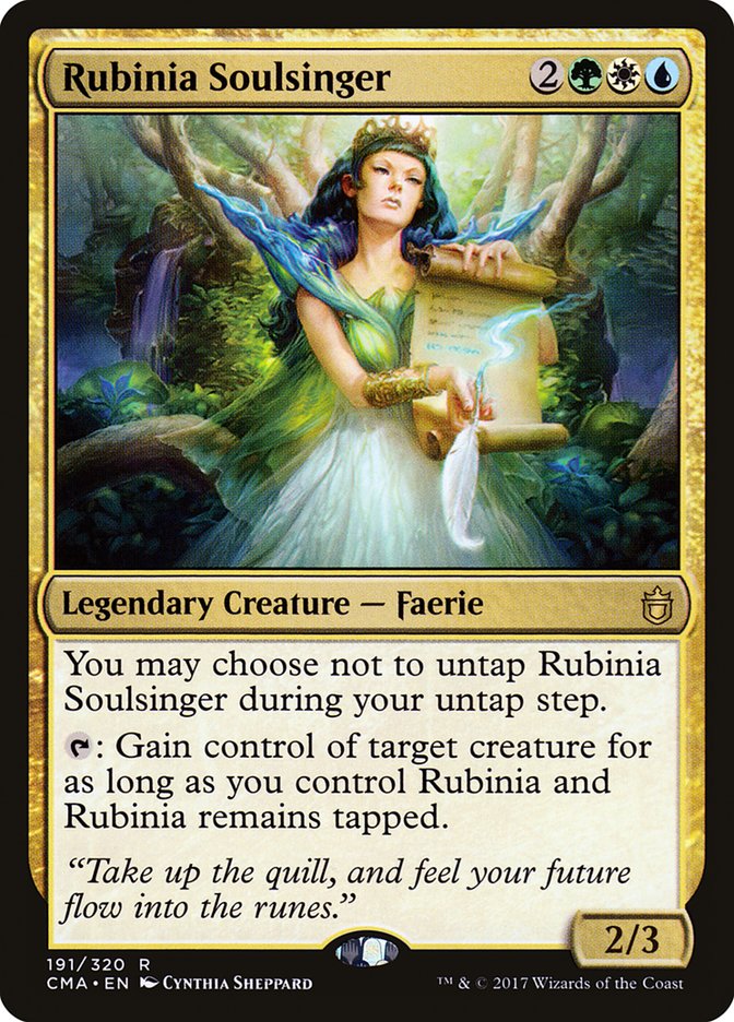 Rubinia Soulsinger [Commander Anthology] | Pegasus Games WI