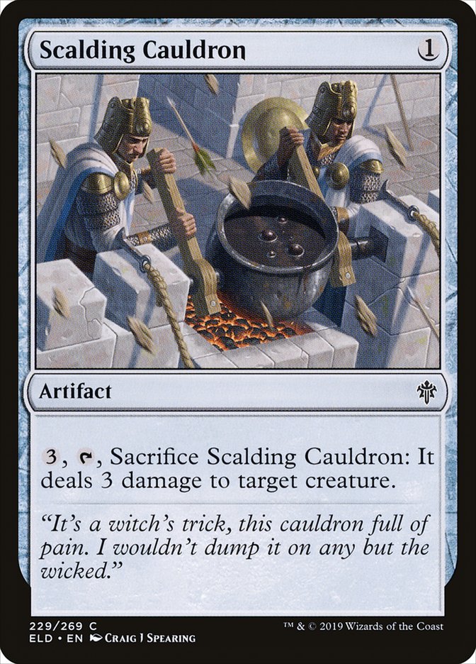 Scalding Cauldron [Throne of Eldraine] | Pegasus Games WI