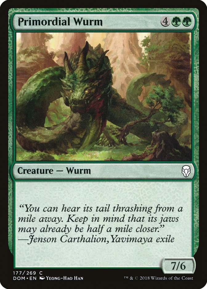 Primordial Wurm [Dominaria] | Pegasus Games WI