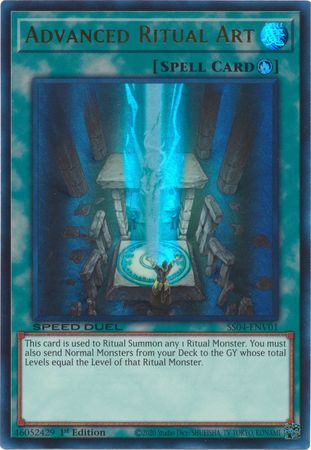 Advanced Ritual Art [SS04-ENV01] Ultra Rare | Pegasus Games WI