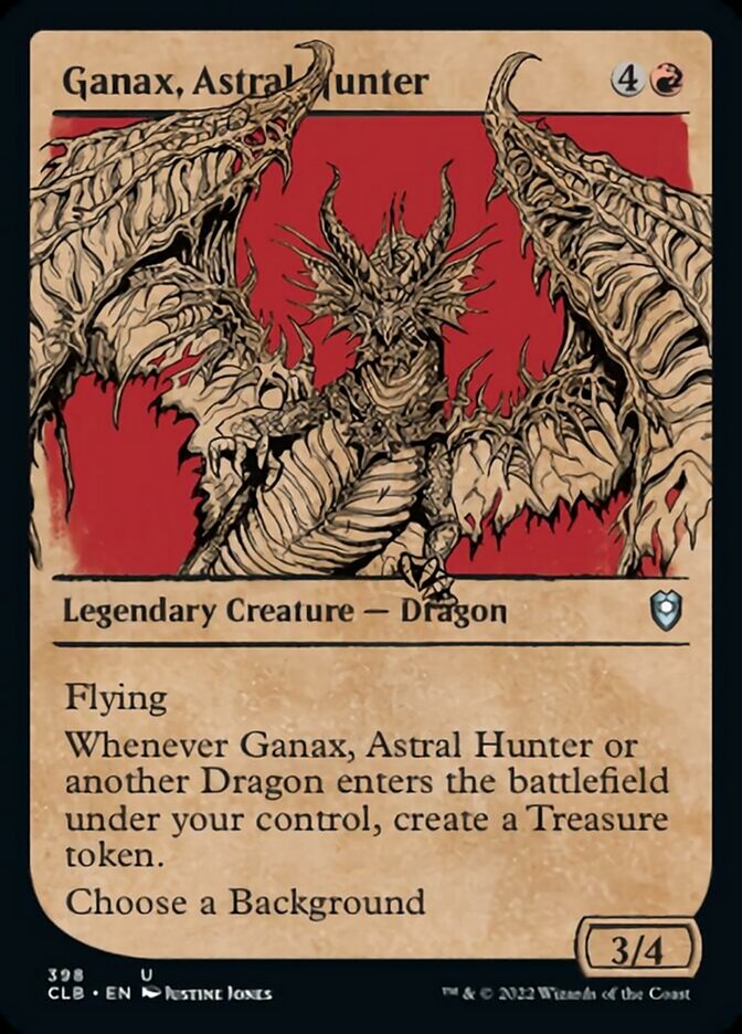 Ganax, Astral Hunter (Showcase) [Commander Legends: Battle for Baldur's Gate] | Pegasus Games WI
