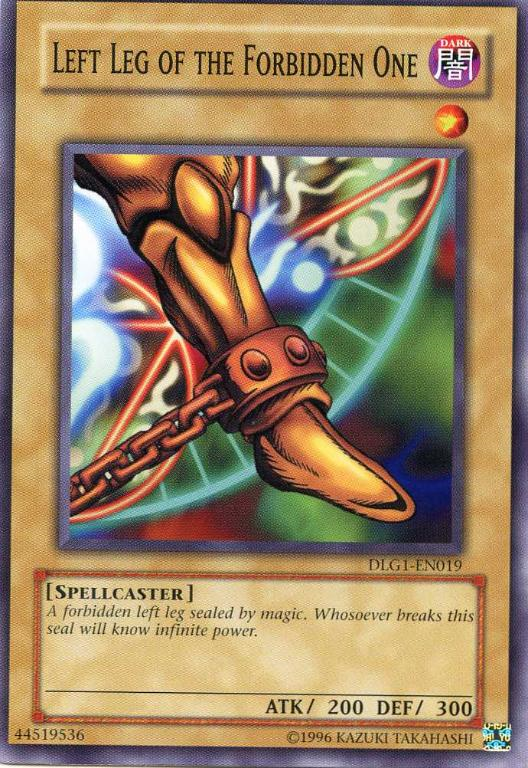 Left Leg of the Forbidden One [DLG1-EN019] Common | Pegasus Games WI