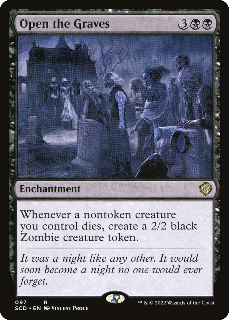 Open the Graves [Starter Commander Decks] | Pegasus Games WI