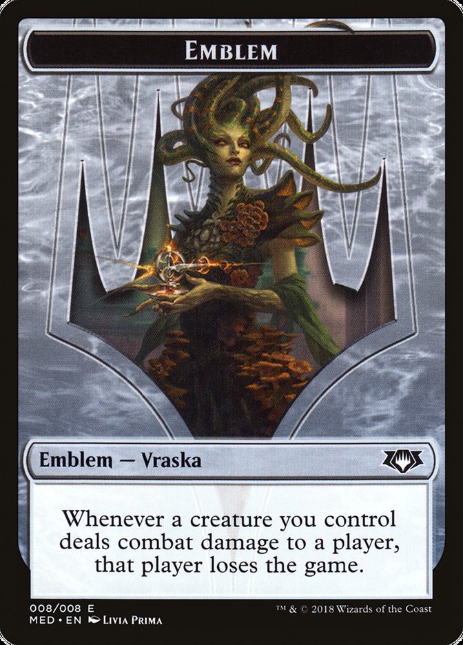 Vraska, Golgari Queen Emblem [Mythic Edition Tokens] | Pegasus Games WI