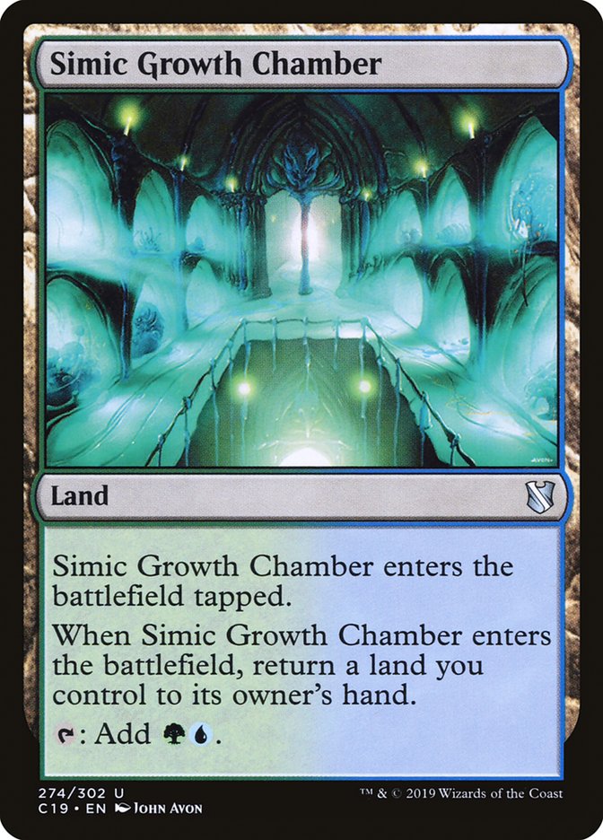 Simic Growth Chamber [Commander 2019] | Pegasus Games WI