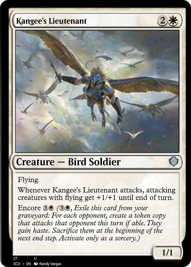 Kangee's Lieutenant [Starter Commander Decks] | Pegasus Games WI