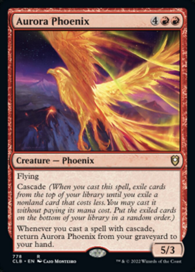 Aurora Phoenix [Commander Legends: Battle for Baldur's Gate] | Pegasus Games WI