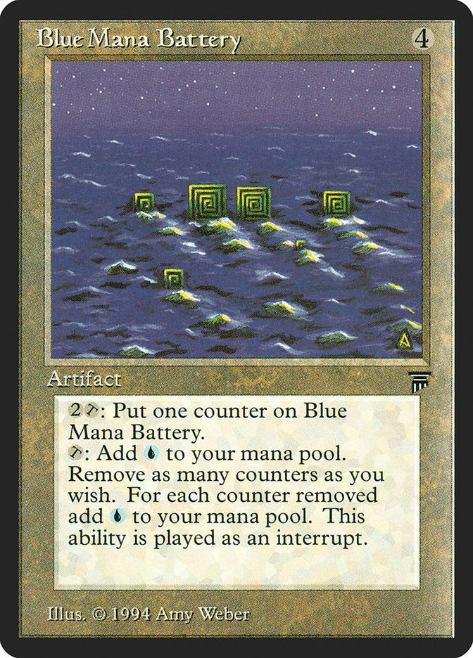 Blue Mana Battery [Legends] | Pegasus Games WI