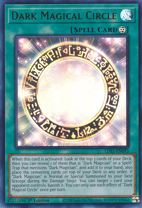 Dark Magical Circle [LDS3-EN093] Ultra Rare | Pegasus Games WI