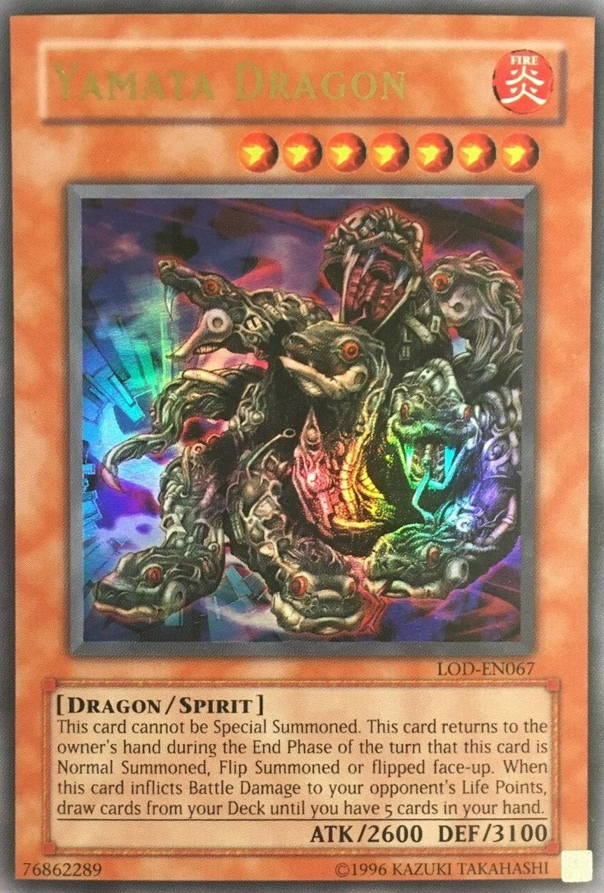 Yamata Dragon [LOD-EN067] Ultra Rare | Pegasus Games WI