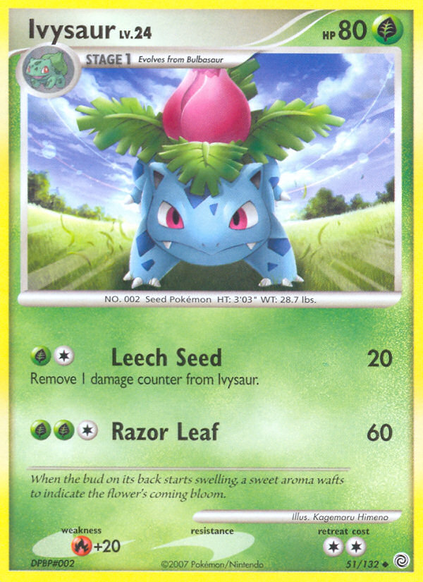Ivysaur (51/132) [Diamond & Pearl: Secret Wonders] | Pegasus Games WI