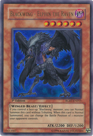 Blackwing - Elphin the Raven [RGBT-EN013] Ultra Rare | Pegasus Games WI