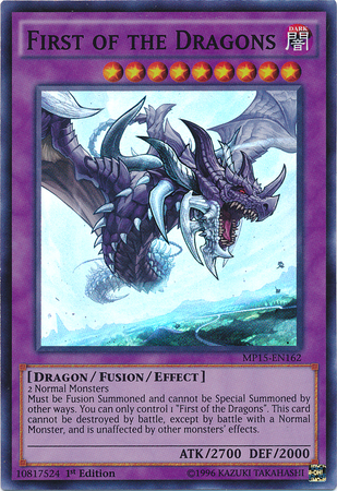 First of the Dragons [MP15-EN162] Super Rare | Pegasus Games WI