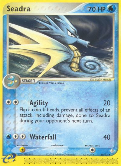 Seadra (40/97) [EX: Dragon] | Pegasus Games WI
