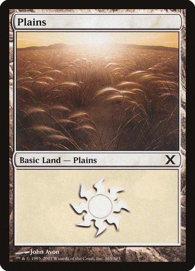 Plains (365) [Tenth Edition] | Pegasus Games WI