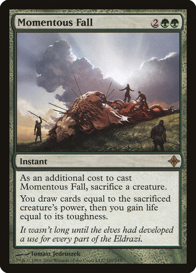 Momentous Fall [Rise of the Eldrazi] | Pegasus Games WI