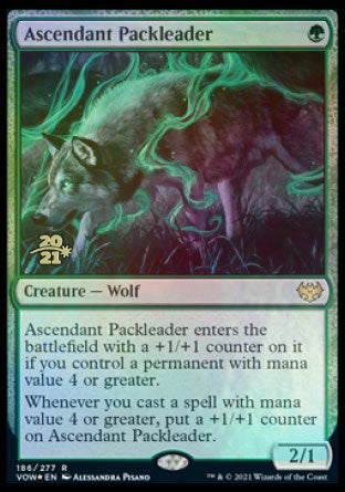 Ascendant Packleader [Innistrad: Crimson Vow Prerelease Promos] | Pegasus Games WI