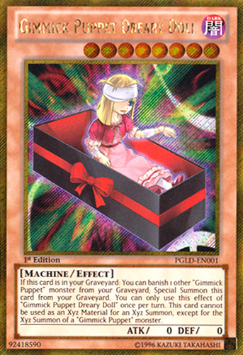 Gimmick Puppet Dreary Doll [PGLD-EN001] Gold Secret Rare | Pegasus Games WI