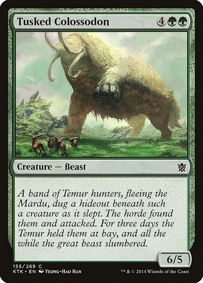 Tusked Colossodon [Khans of Tarkir] | Pegasus Games WI