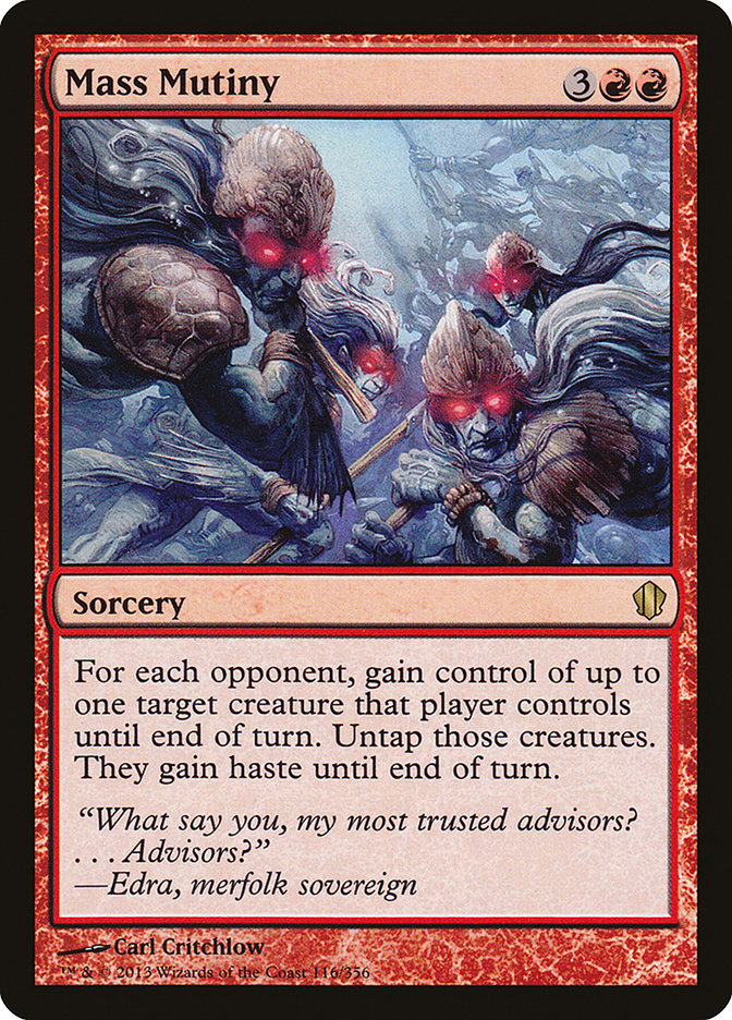 Mass Mutiny [Commander 2013] | Pegasus Games WI