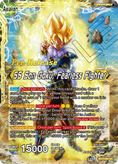 Son Goku // SS Son Goku, Fearless Fighter (BT17-081) [Ultimate Squad Prerelease Promos] | Pegasus Games WI