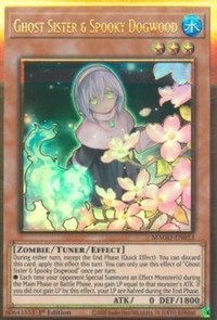 Ghost Sister & Spooky Dogwood (Alternate Art) [MAGO-EN013] Gold Rare | Pegasus Games WI