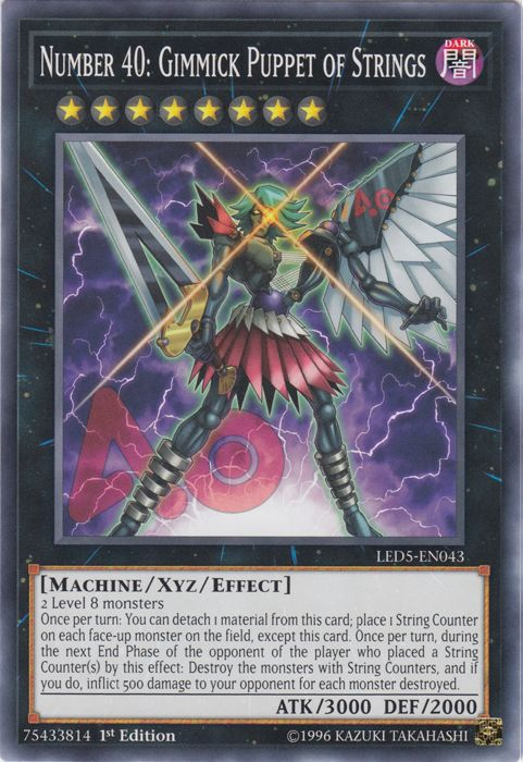 Number 40: Gimmick Puppet of Strings [LED5-EN043] Common | Pegasus Games WI