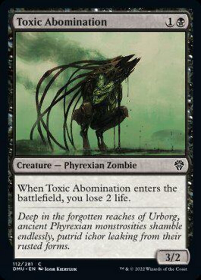 Toxic Abomination [Dominaria United] | Pegasus Games WI