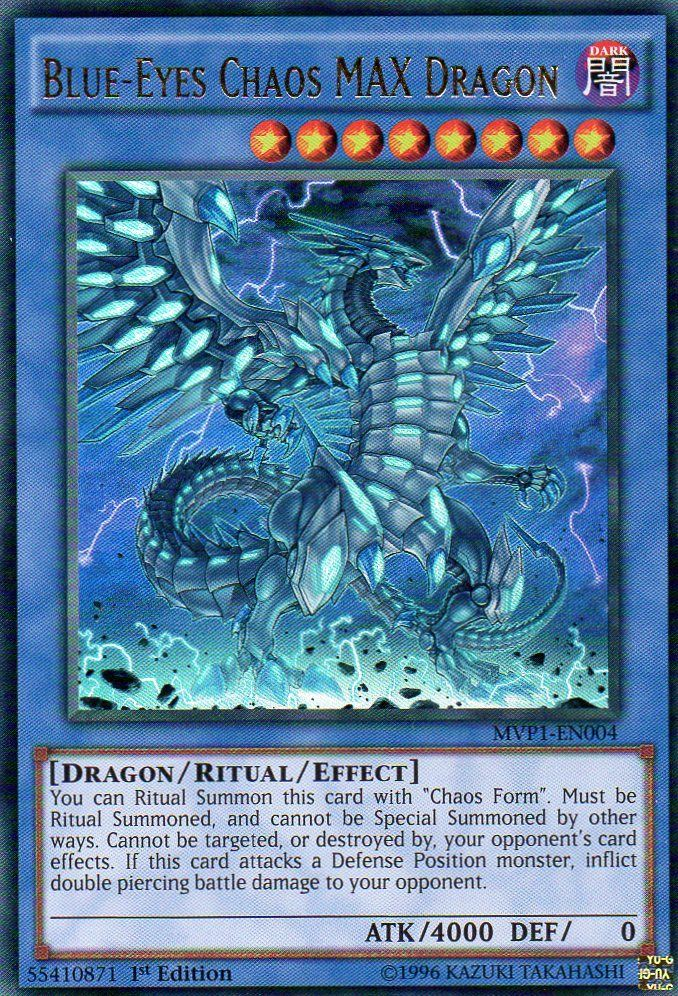 Blue-Eyes Chaos MAX Dragon [MVP1-EN004] Ultra Rare | Pegasus Games WI