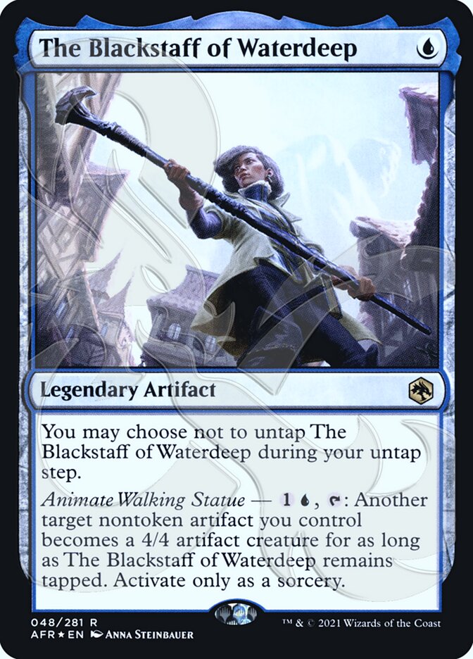 The Blackstaff of Waterdeep (Ampersand Promo) [Dungeons & Dragons: Adventures in the Forgotten Realms Promos] | Pegasus Games WI