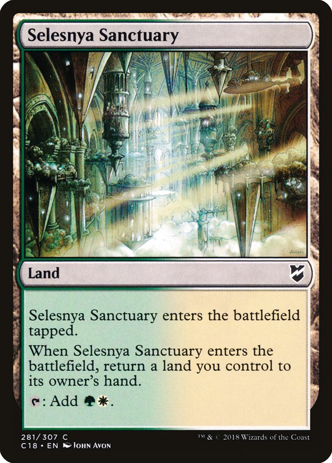 Selesnya Sanctuary [Commander 2018] | Pegasus Games WI