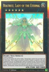 Beatrice, Lady of the Eternal [MAGO-EN035] Gold Rare | Pegasus Games WI