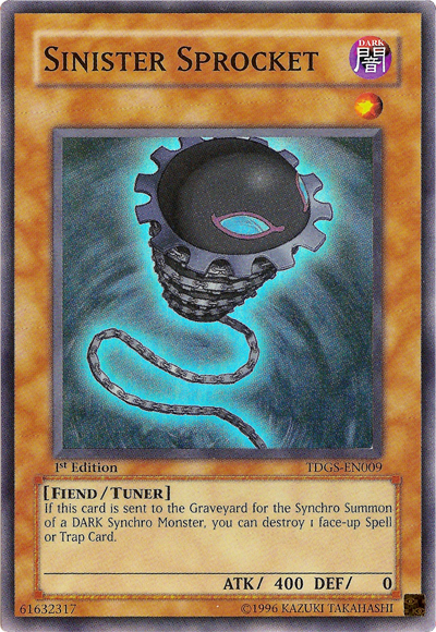Sinister Sprocket [TDGS-EN009] Super Rare | Pegasus Games WI