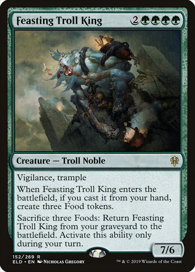 Feasting Troll King [Throne of Eldraine] | Pegasus Games WI