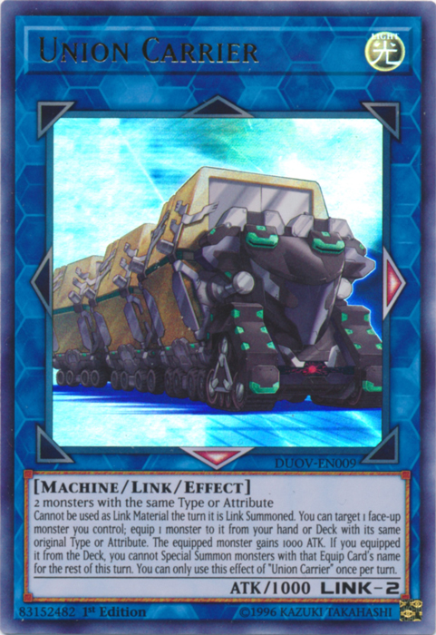 Union Carrier [DUOV-EN009] Ultra Rare | Pegasus Games WI