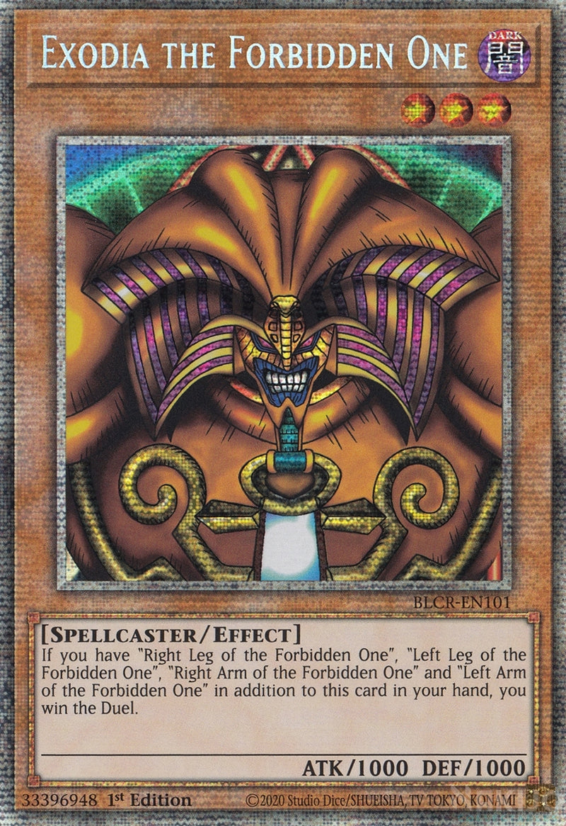 Exodia the Forbidden One [BLCR-EN101] Starlight Rare | Pegasus Games WI