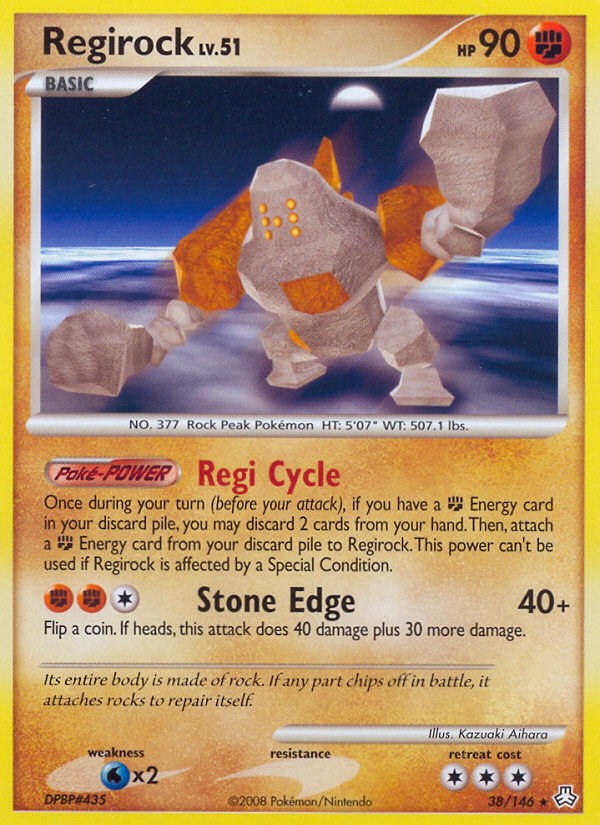 Regirock (38/146) [Diamond & Pearl: Legends Awakened] | Pegasus Games WI