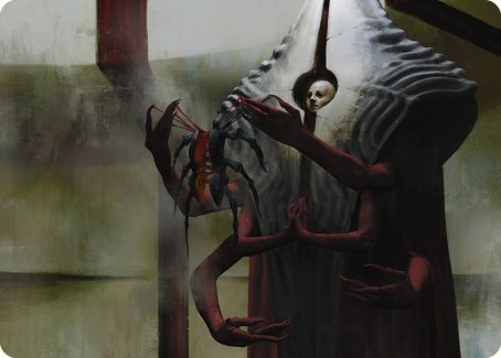 Vivisection Evangelist Art Card [Phyrexia: All Will Be One Art Series] | Pegasus Games WI