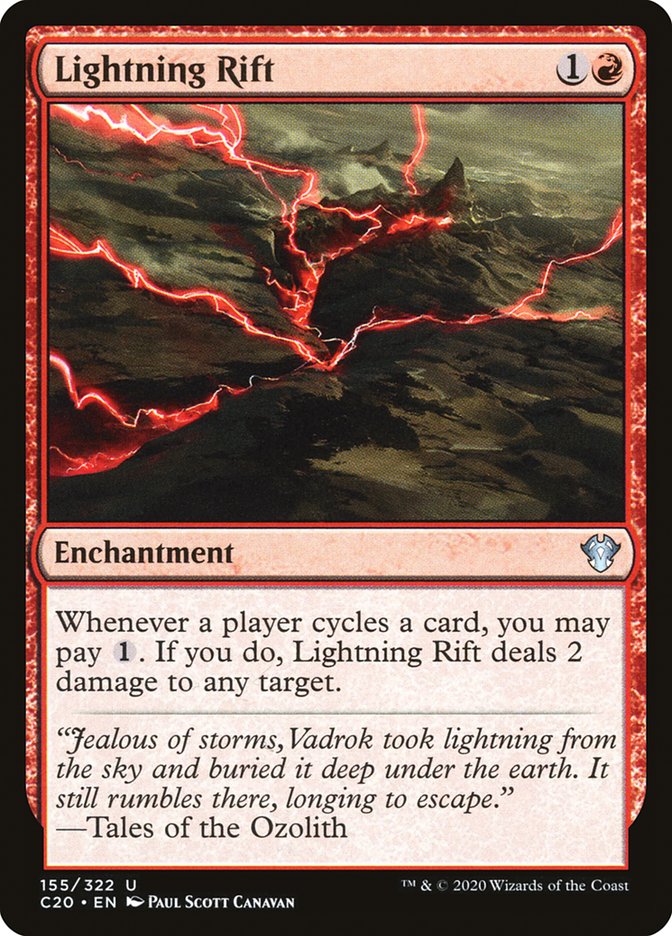 Lightning Rift [Commander 2020] | Pegasus Games WI