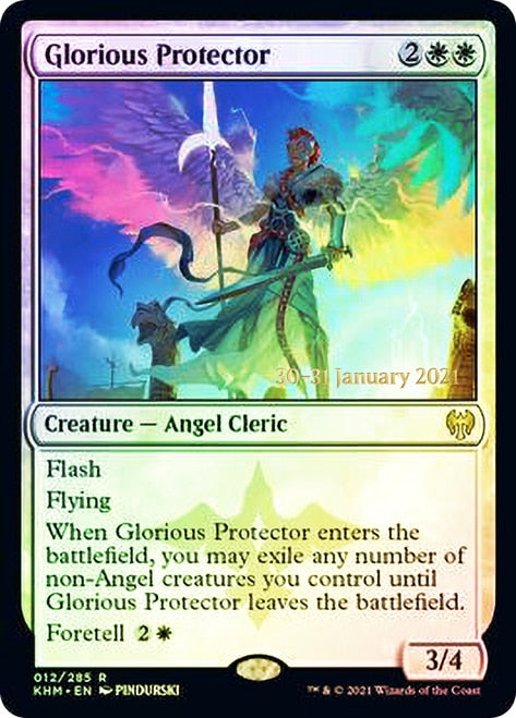 Glorious Protector [Kaldheim Prerelease Promos] | Pegasus Games WI