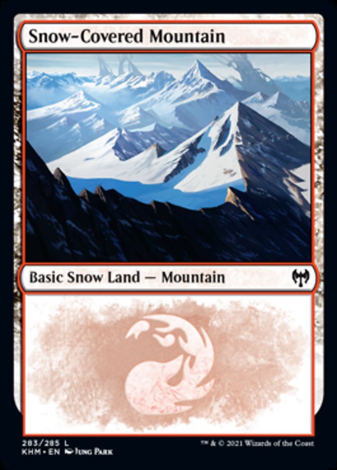 Snow-Covered Mountain (283) [Kaldheim] | Pegasus Games WI