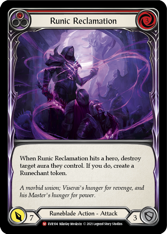 Runic Reclamation [EVR104] (Everfest)  1st Edition Rainbow Foil | Pegasus Games WI