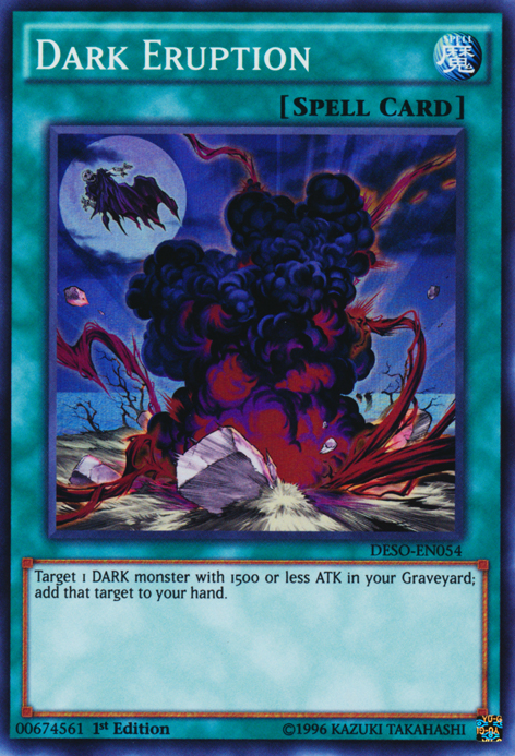Dark Eruption [DESO-EN054] Super Rare | Pegasus Games WI