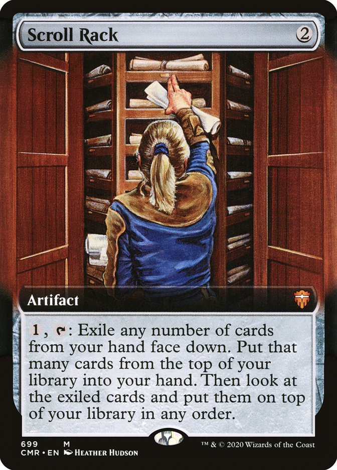 Scroll Rack (Extended Art) [Commander Legends] | Pegasus Games WI