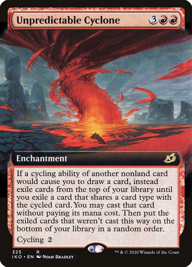 Unpredictable Cyclone (Extended Art) [Ikoria: Lair of Behemoths] | Pegasus Games WI