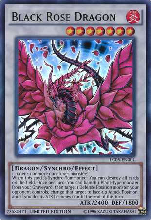 Black Rose Dragon (LC05-EN004) [LC05-EN004] Ultra Rare | Pegasus Games WI