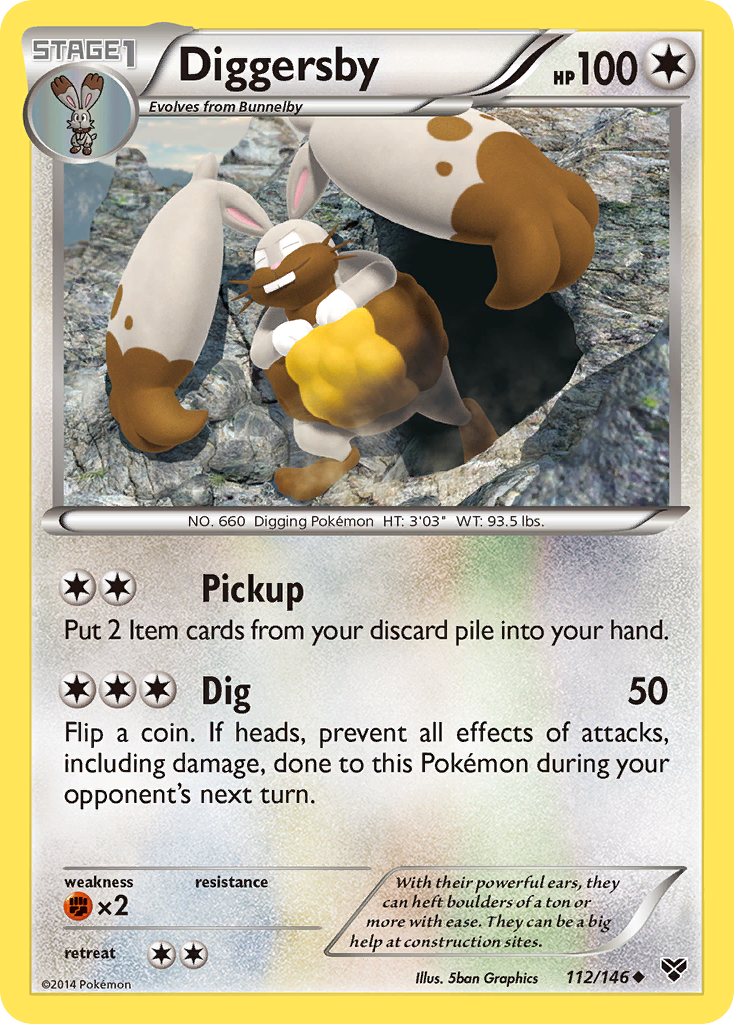 Diggersby (112/146) [XY: Base Set] | Pegasus Games WI