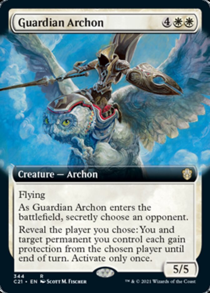 Guardian Archon (Extended Art) [Commander 2021] | Pegasus Games WI